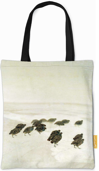 Torba na ramię Kuropatwy na śniegu Józef Chełmoński