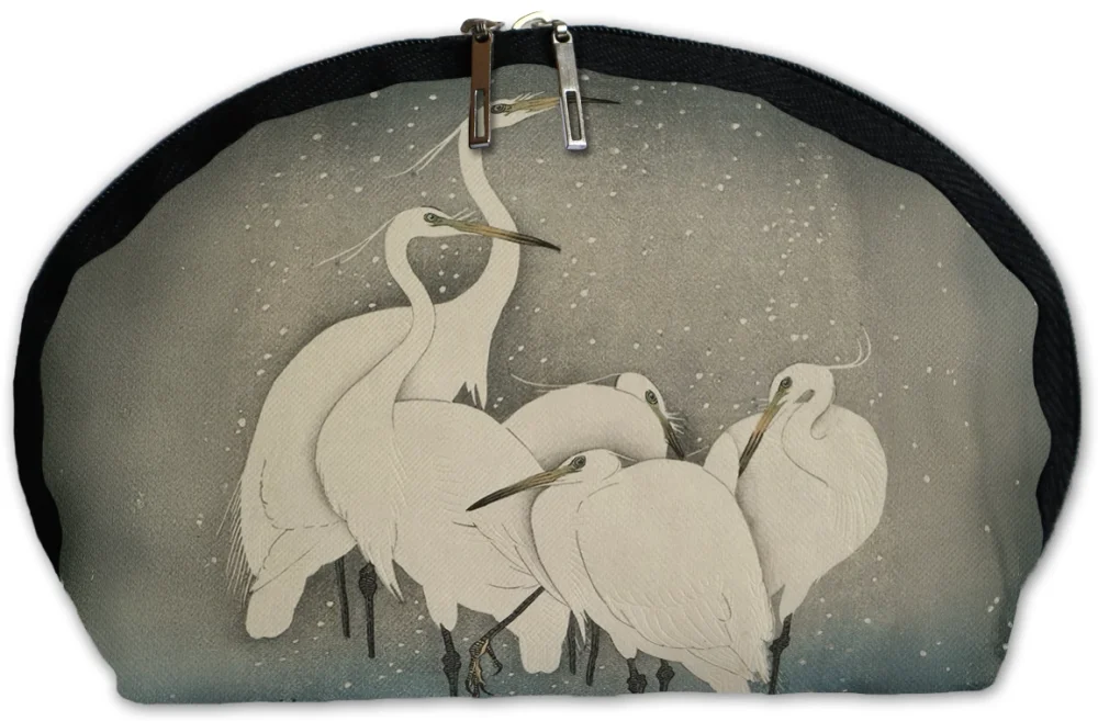 Kosmetyczka Grupa czapli Ohara Koson