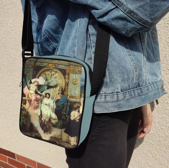 Torba listonoszka Kurtyna Opery i Baletu we Lwowie Henryk Siemiradzki