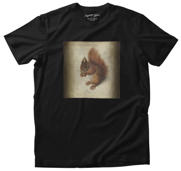 Koszulka z naszywką Czerwona wiewiórka Hans Hoffmann