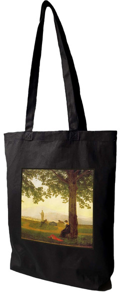 Torba z naszywką Taras ogrodowy Caspar David Friedrich
