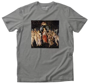 Koszulka z naszywką La primavera (Wiosna) Sandro Botticelli