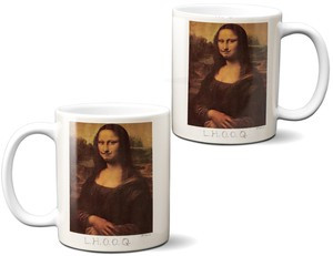 Kubek L.H.O.O.Q.  Marcel Duchamp