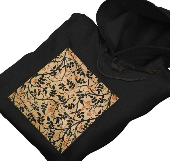 Bluza z naszywką Projekt kurtyny jaśminowej William Morris
