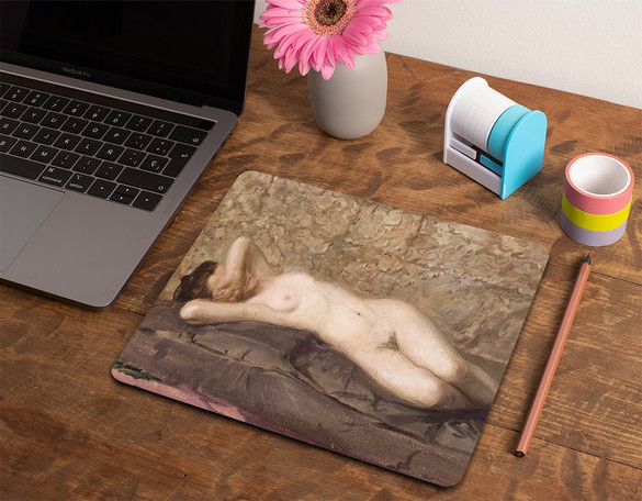 Podkładka Akt kobiety leżącej Leon Wyczółkowski 36x29cm