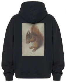 Bluza oversize Czerwona wiewiórka Hans Hoffmann