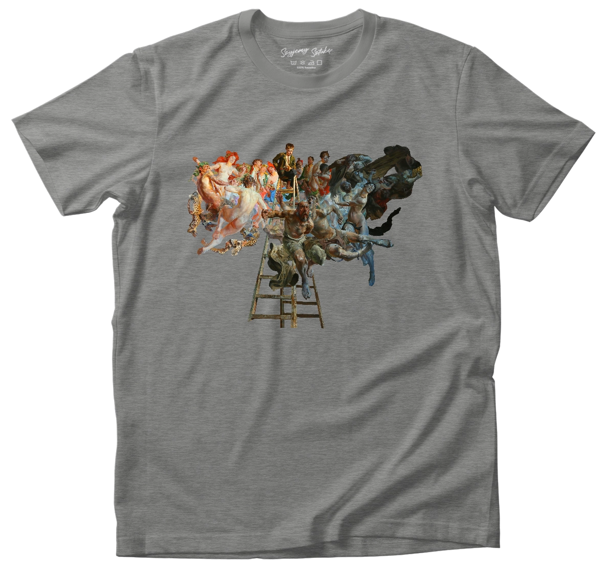 Koszulka Błędne koło Jacek Malczewski– koszulka z nadrukiem obrazu, t-shirt ze sztuką