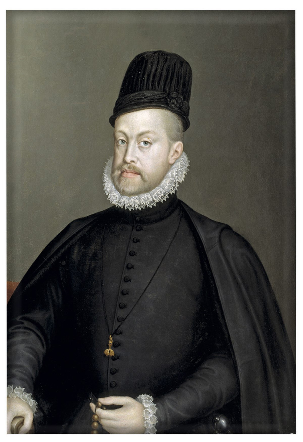 Magnes Portret Filipa II Sofonisba Anguissola