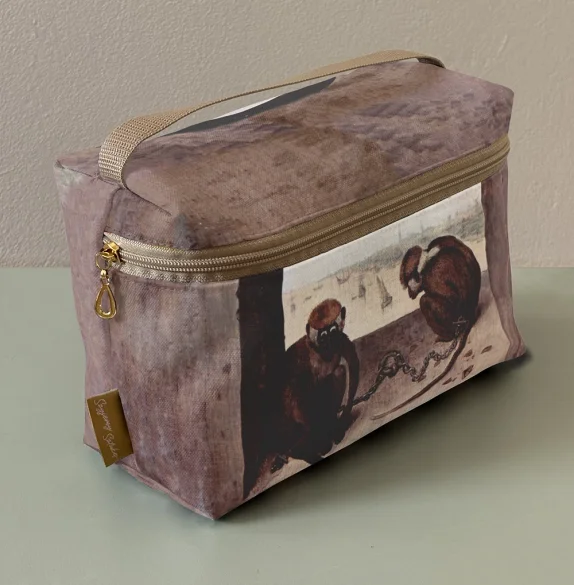 Kosmetyczka kuferek Dwie małpy Pieter Bruegel starszy