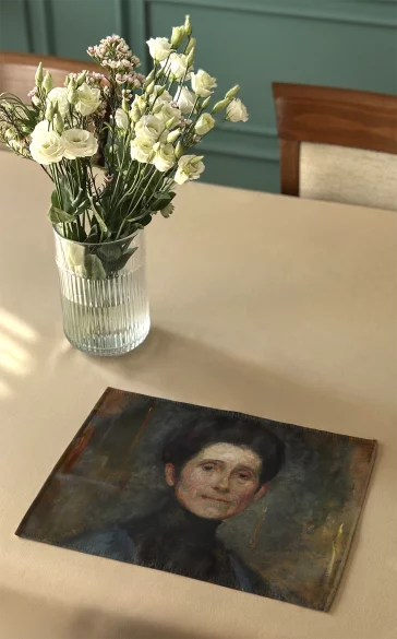 Podkładka na stół Self-portrait (1906) Olga Boznańska