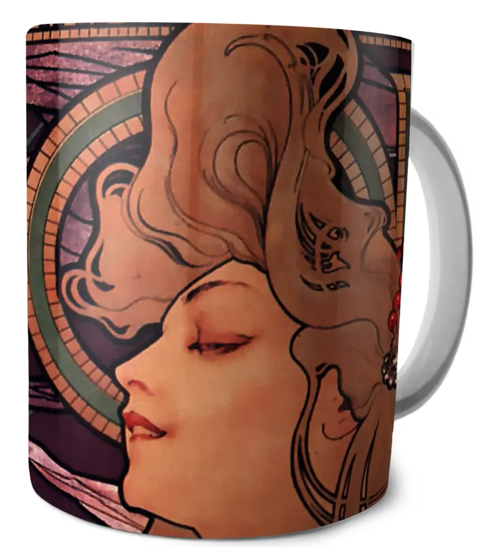 Kubek Job Alfons Mucha