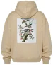Bluza oversize Downy Woodpecker James Audubon