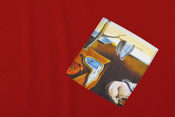 Koszulka z kieszonką Trwałość pamięci Salvador Dali