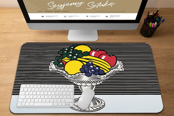 Podkładka Still life with crystal bowl Roy Lichtenstein 60x40cm