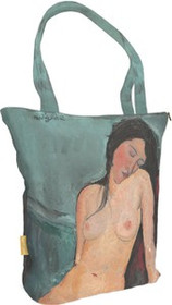 Torba na ramię shopper Naga Kobieta Amedeo Modigliani