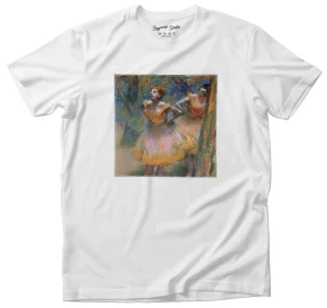Koszulka z nadrukiem Dwie tancerki Edgar Degas