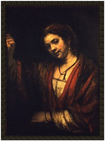 Naszywka Portret Hendrickje Stoffels Rembrandt