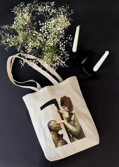 Torba bawełniana Śmierć Jacek Malczewski