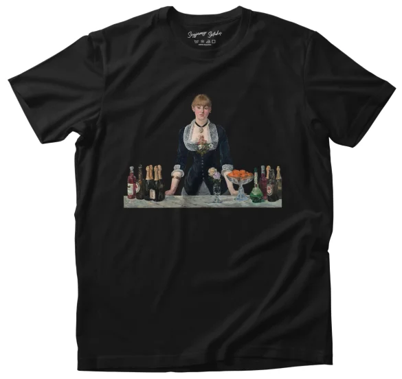 Koszulka Bar w Folies-Bergère Édouard Manet