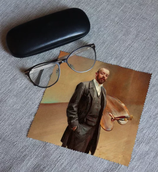 Ściereczka do okularów Autoportret z paletą Jacek Malczewski