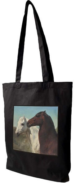 Torba z naszywką Dwa konie Rosa Bonheur