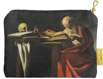 Kosmetyczka mini Św. Hieronim piszący Caravaggio