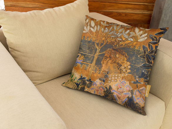 Poduszka Książę Gvidon i księżniczka Swan Mikhail Aleksandrovich Vrubel