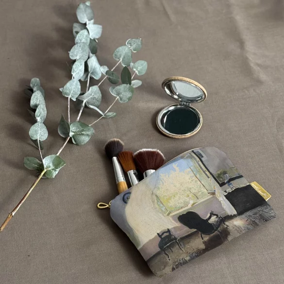 Kosmetyczka mini Wnętrze pracowni artysty Leon Wyczółkowski