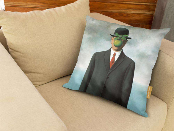 Poduszka Syn człowieczy René Magritte