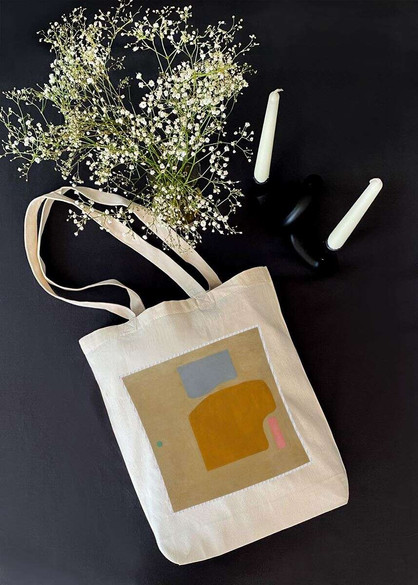 Torba z naszywką Kompozycja postsuprematyczna 2 Władysław Strzemiński