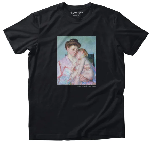 Koszulka z nadrukiem Śpiące niemowlę Mary Cassatt