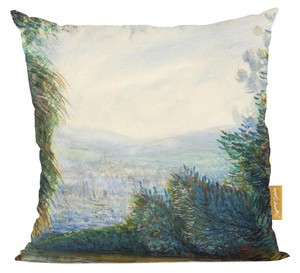 Poduszka Dolina Auvers nad rzeką Oise Pierre-Auguste Renoir