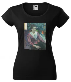 Bluzka damska Kobieta na tle martwej natury, Cezanne Paul Gauguin