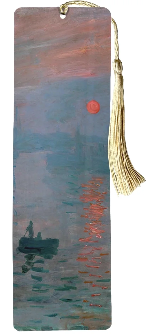 Zakładka do książki Impresja, wschód słońca Claude Monet