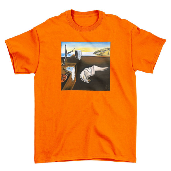 Koszulka z naszywką Trwałość pamięci Salvador Dali