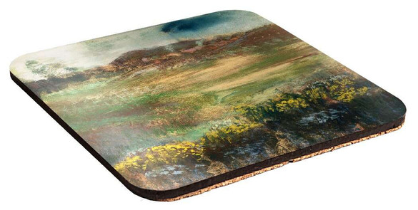 Podkładka pod kubek Krajobraz z kominami Edgar Degas