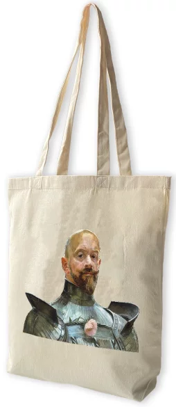 Torba bawełniana Autoportret w zbroi Jacek Malczewski