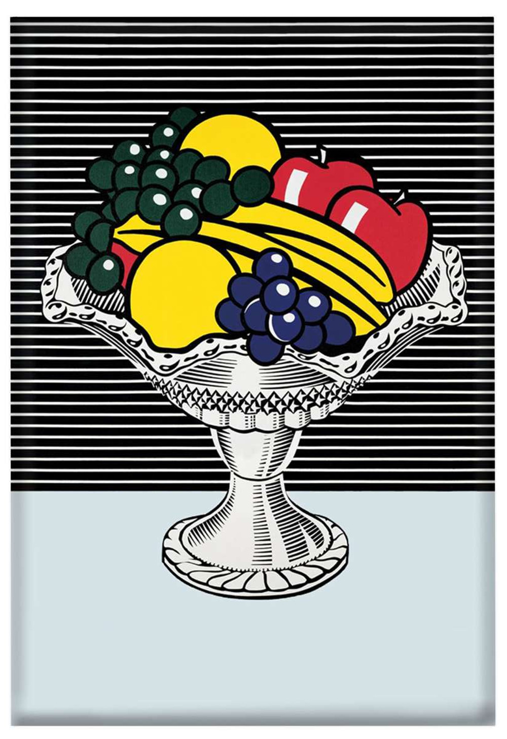 Magnes Still life with crystal bowl Roy Lichtenstein