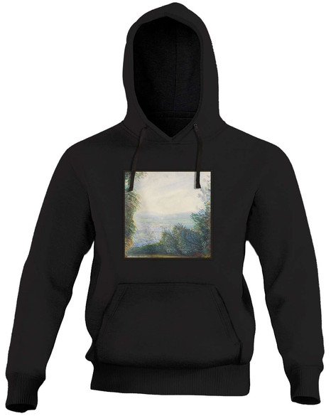 Bluza z naszywką Dolina Auvers nad rzeką Oise Pierre-Auguste Renoir