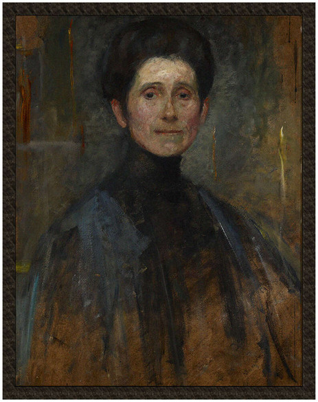 Naszywka Self-portrait (1906) Olga Boznańska