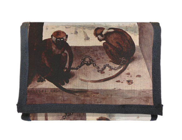 Portfel Dwie małpy Pieter Bruegel starszy