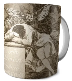 Kubek Gdy rozum śpi, budzą się demony Francisco Goya