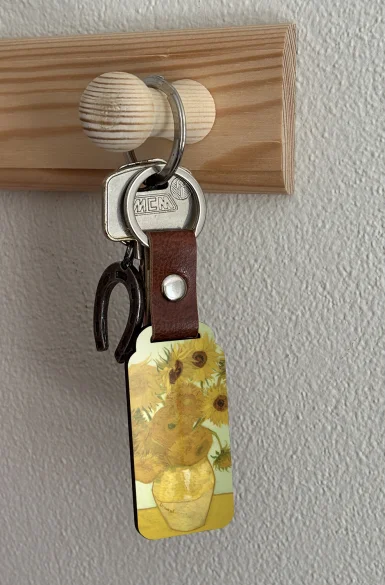 Brelok Martwa natura: wazon z piętnastoma słonecznikami Vincent Van Gogh