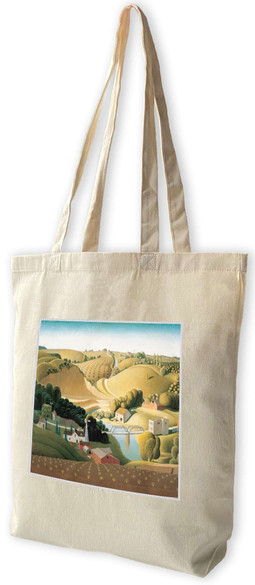 Torba z naszywką Stone City Grant Wood