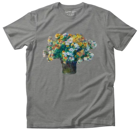 Koszulka Chryzantemy Pierre-Auguste Renoir