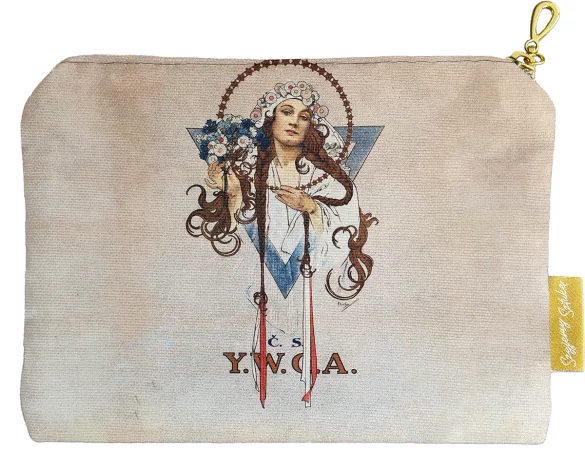 Kosmetyczka mini Plakat C.S./ Y.W.C.A Alfons Mucha