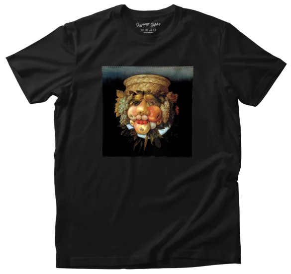 Koszulka z naszywką Kosz owoców Giuseppe Arcimboldo