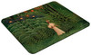 Woman Walking in an Exotic Forest