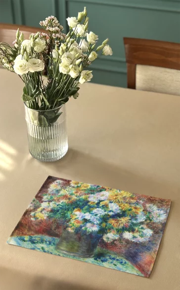 Podkładka na stół Chryzantemy Pierre-Auguste Renoir