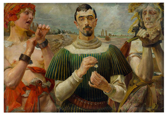 Magnes Hamlet polski - Portret Aleksandra Wielopolskiego Jacek Malczewski